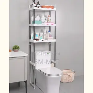 Over the Toilet Storage Rack,3-Tier Bathroom Organizer Multifunctional