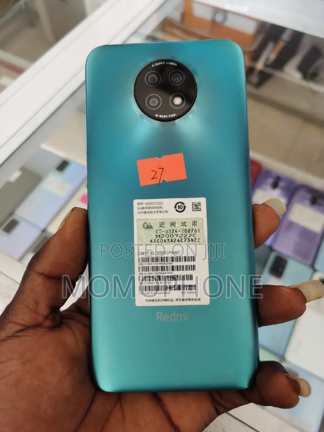 Xiaomi Redmi Note 9 5G 128 GB Blue