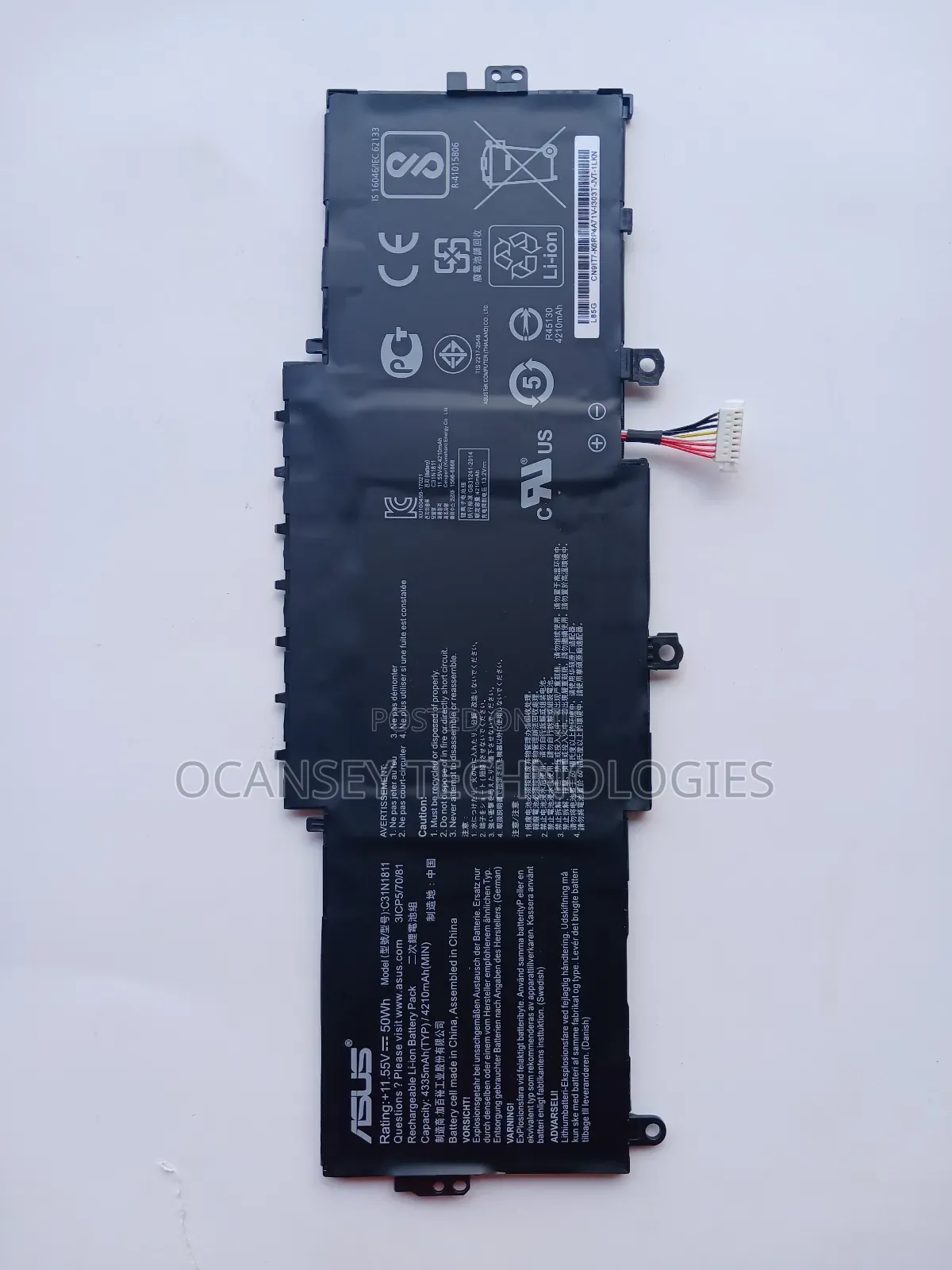 Original Asus C31n1811 Battery For Zenbook 14 Ux433 Ux433f
