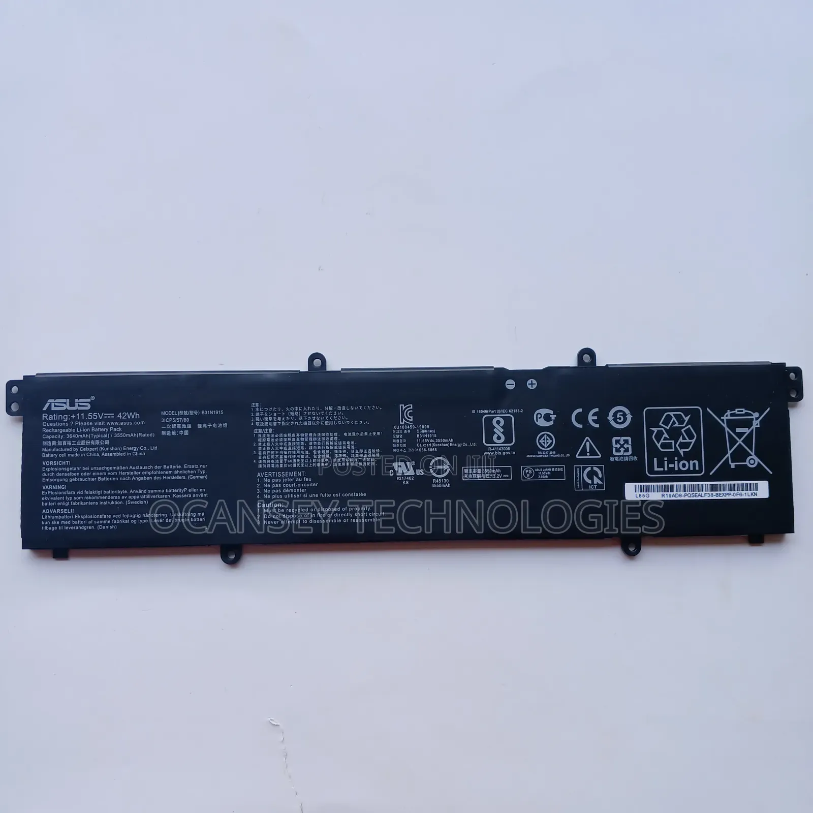 Original Asus B31n1915 Battery for Expertbook L1 L1400cda