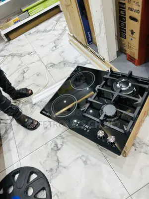 Range Hood Hob 2-2 Gas Electric Burner Built in Kenwood