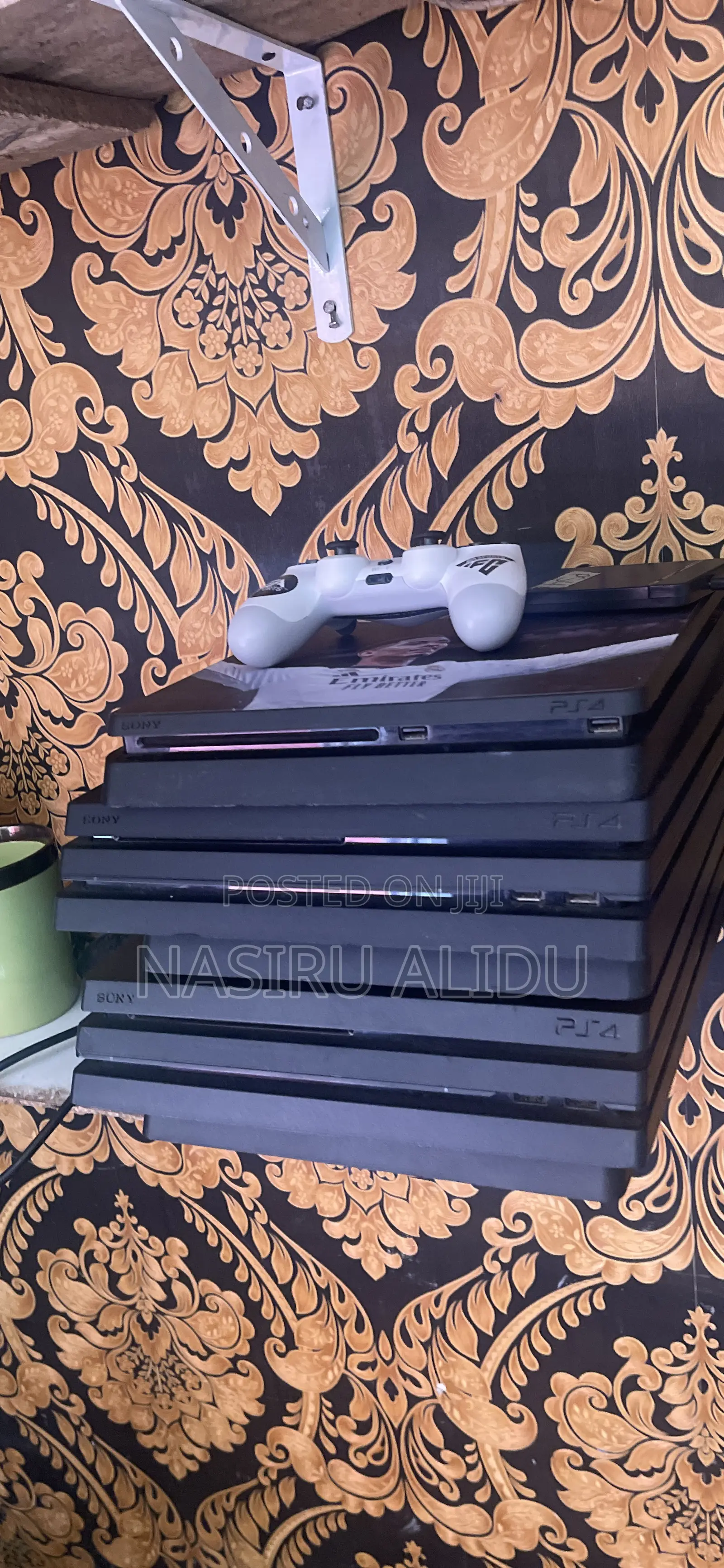 Ps4 Pro With 10-15 Good Games Two Controllers . From Home Use