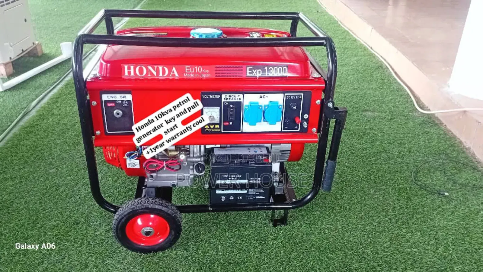 Gen Flow Honda Petrol 10kva Generator Silent Honda Petrol 13000watt