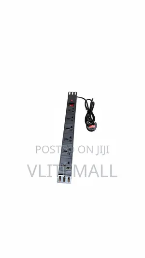 Pdu 6way Multy Tape Black Minipro