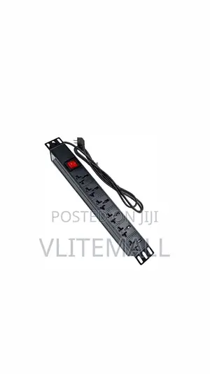 Pdu 6way Multy Tape Black Minipro
