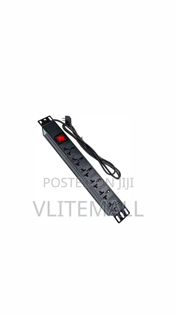 Pdu 6way Multy Tape Black Minipro