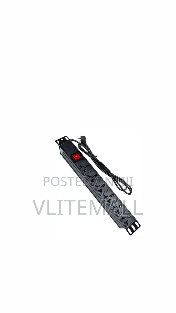 Pdu 6way Multy Tape Black Minipro