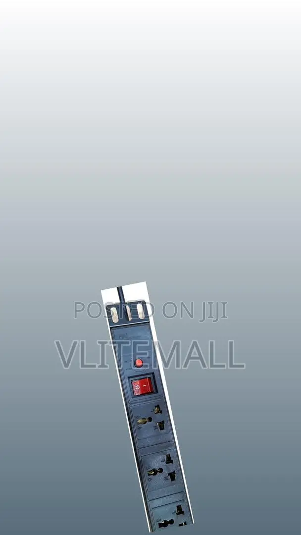 Pdu 6way Multy Tape Black Minipro