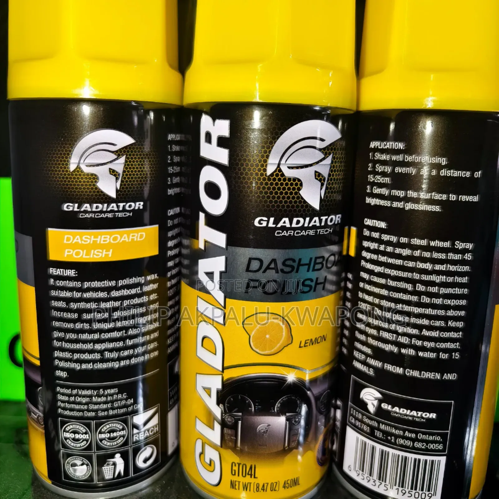 Scented Dashboard Polish