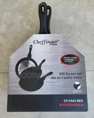 Cheffinger Frying Pan Set - 3-Piece - Frying Pan - Induction