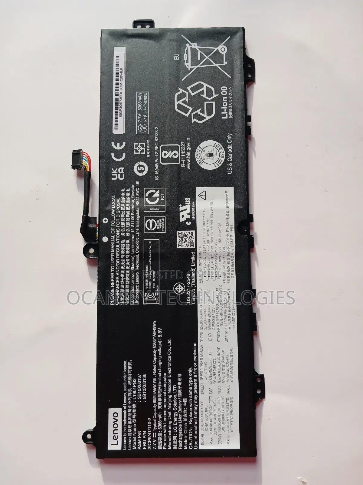 Original Lenovo L19l4pg2 Battery for Flex Cb-13iml