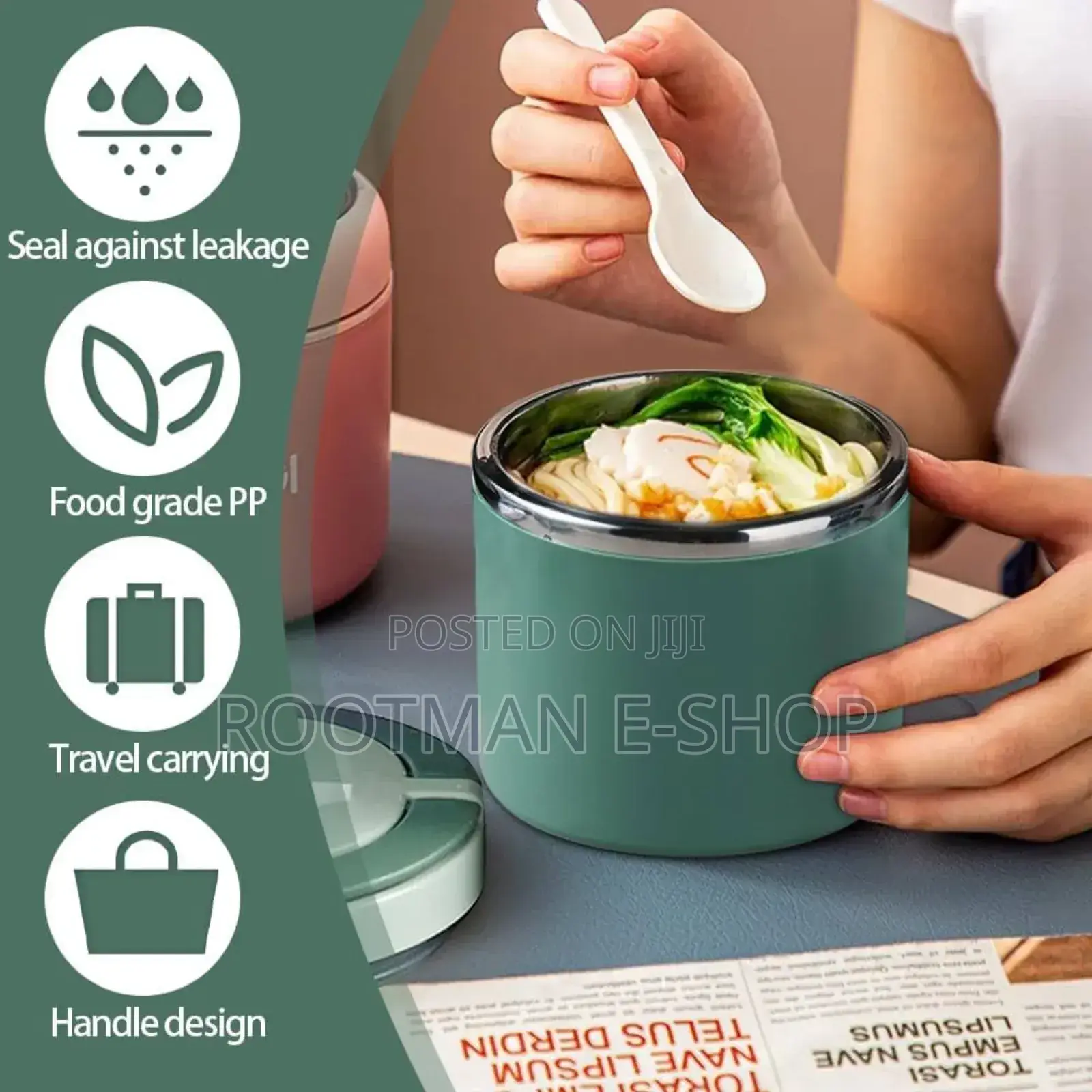 2.5 Layers Tedemei Food Grade Stainless Steel Lunch Box