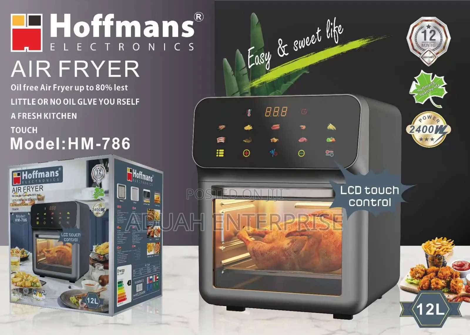 Hoffmann 12l Airfryer