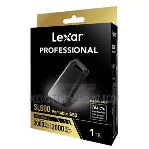 Lexar External Portable SSD 1tb Usb 3.2 Up to 2000mb/S