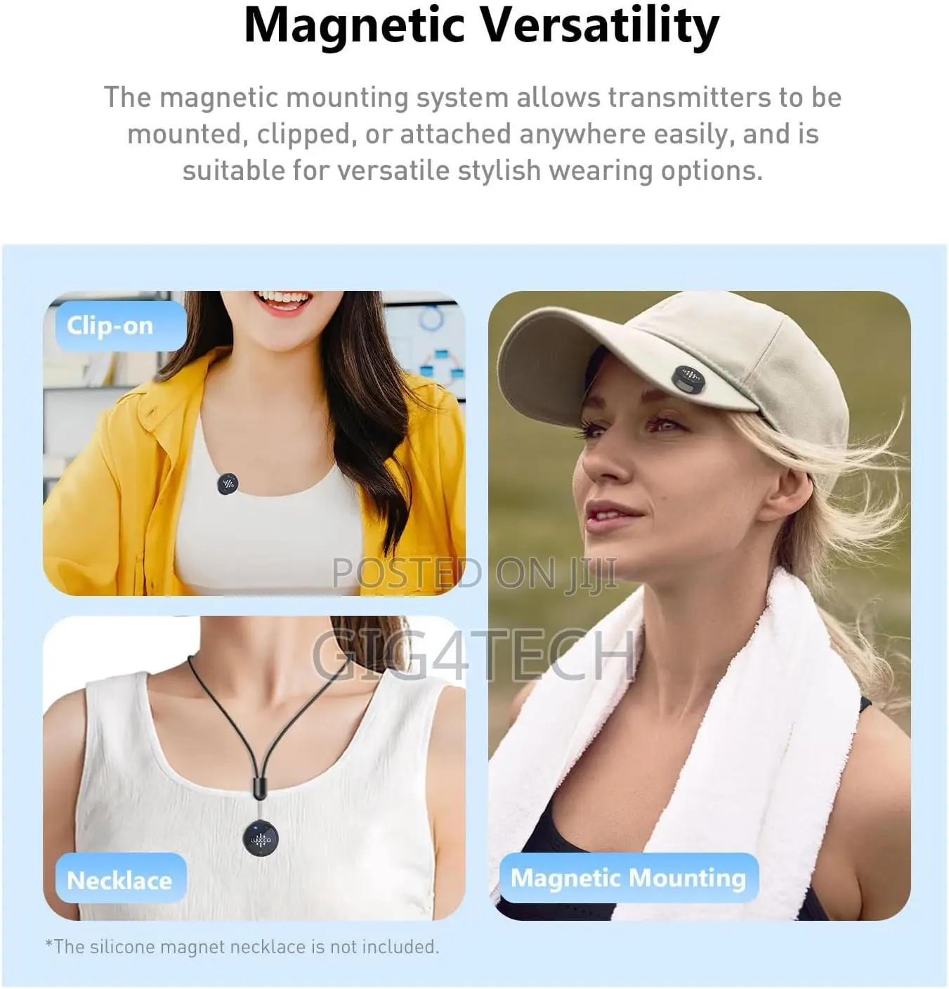 Luucco Airwave / Wireless Micrphone For Camera, Android iPhone