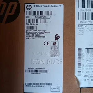 New Desktop Computer HP EliteDesk 800 16GB Intel Core I7 SSD 512GB