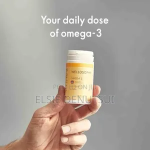 Wellosophy Omega 3 Sourced From Fish Oil- Friend of the Sea Certified