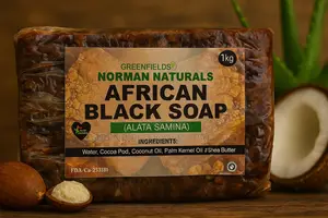 Black Soap 1kg Bars