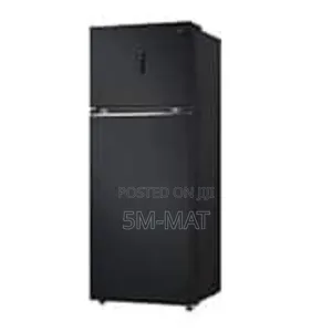 Lg Gn-F452pfaq 473l Top Freezer Matt Black | Auto Ice Maker