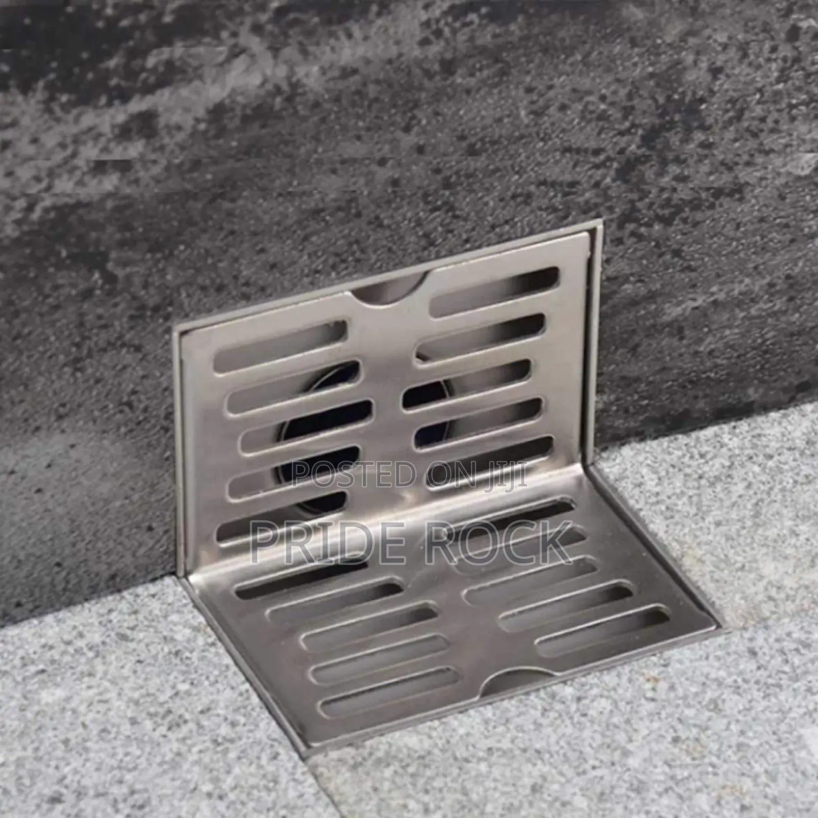 Side Corner Floor Drain Metal