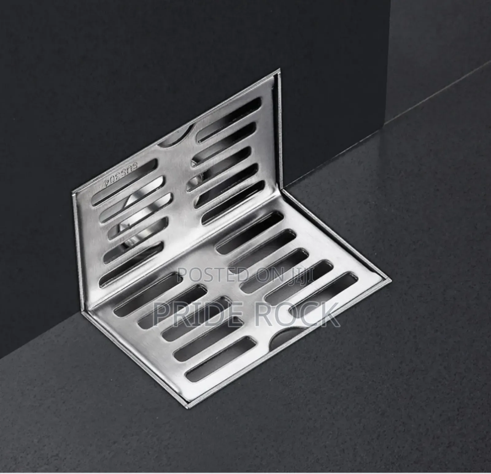 Side Corner Floor Drain Metal
