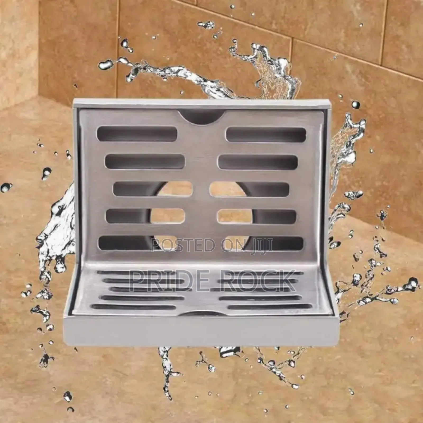 Side Corner Floor Drain Metal