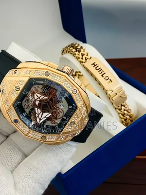 Fashionable Watch and Bracelets Gift Set Package Box