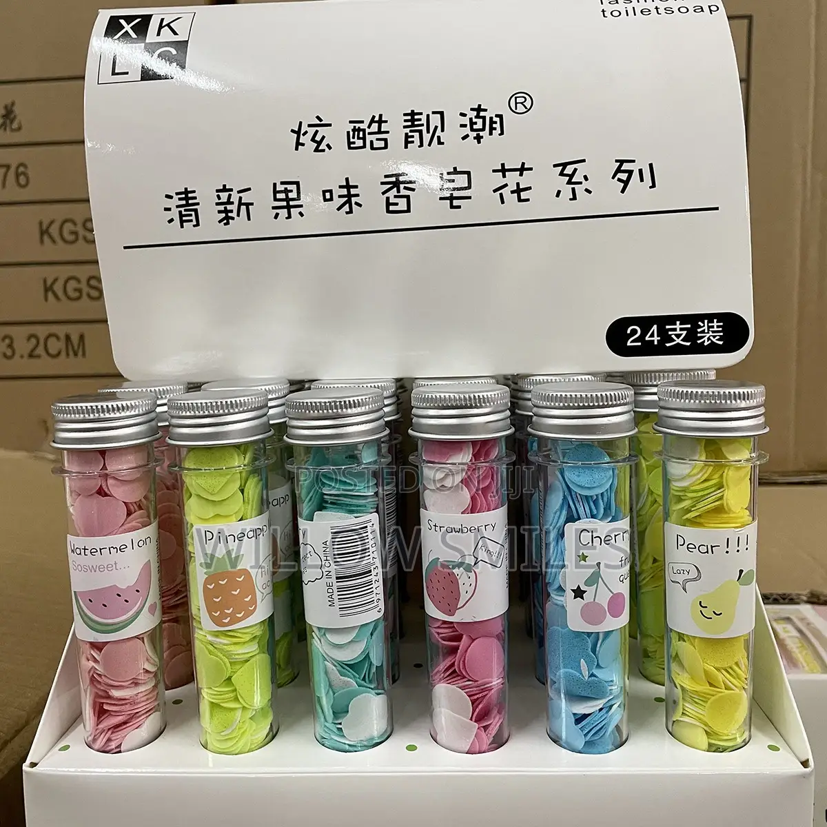Tube Petal Soap