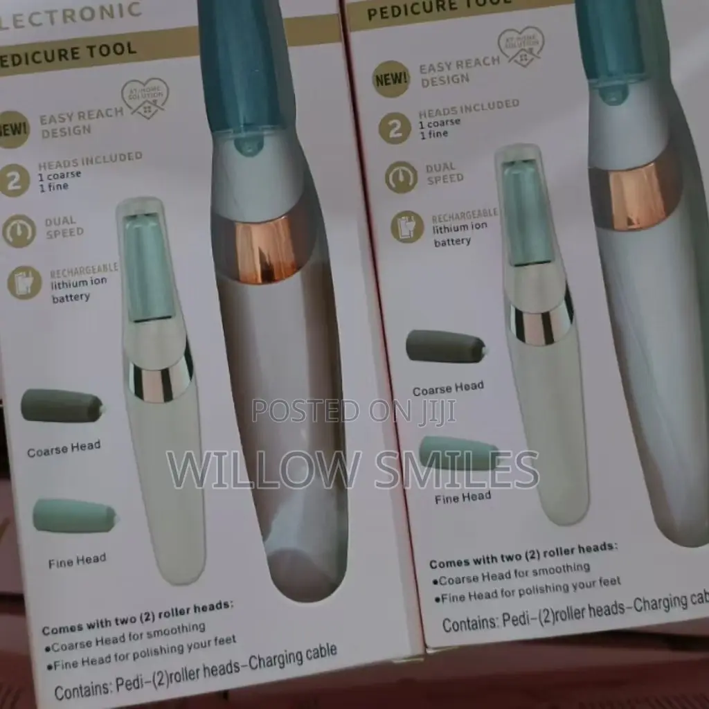 Electric Pedicure File + Footmask