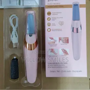 Electric Pedicure File + Footmask