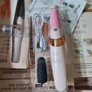 Electric Pedicure File + Footmask