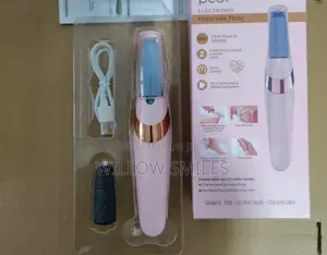 Electric Pedicure File + Footmask