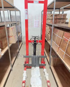 Manual Pallet Lifter 2000kg Load Capacity Stacker Heavy Duty Forklift