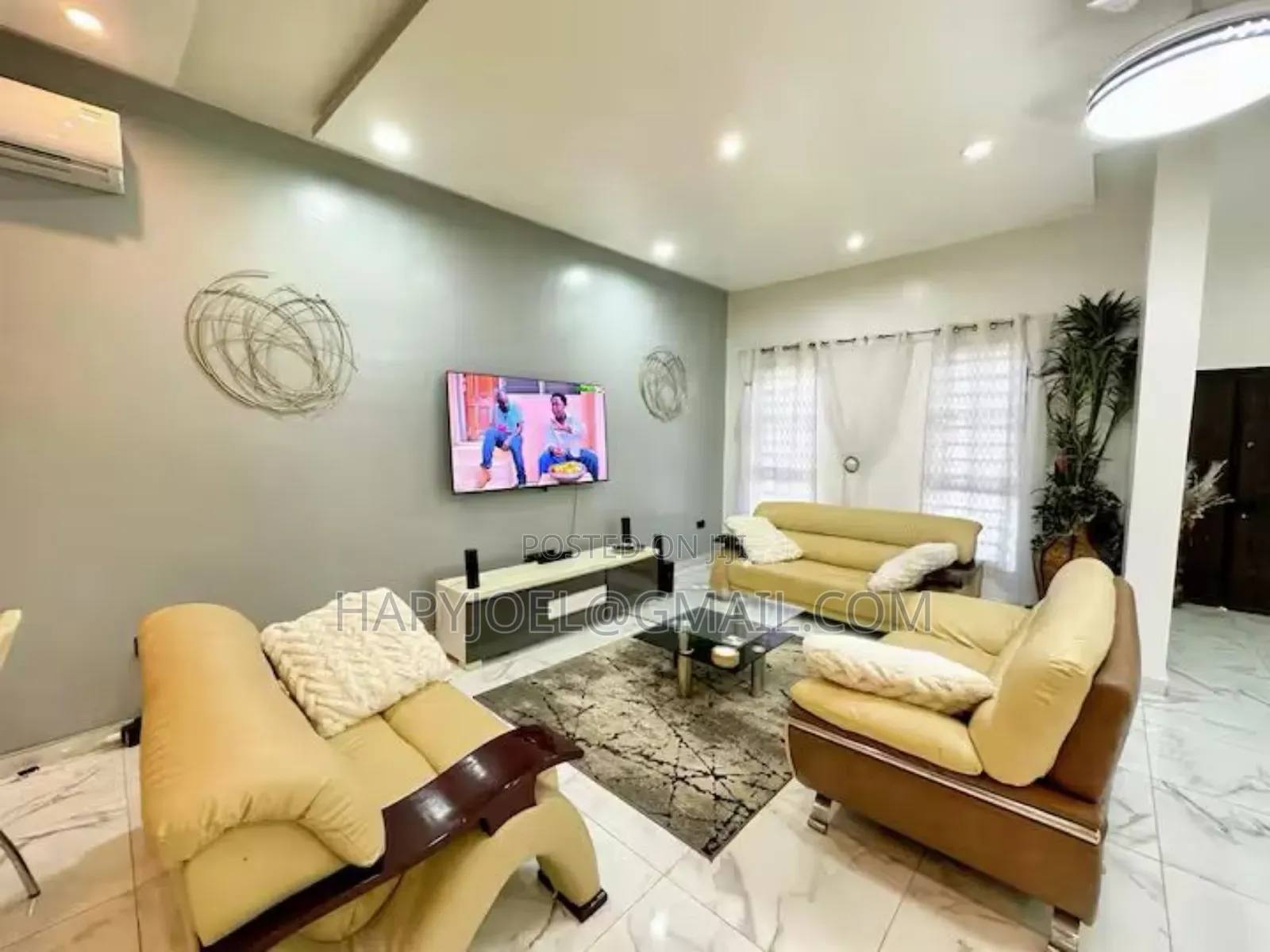 Furnished 4bdrm House in Spintex for rent
