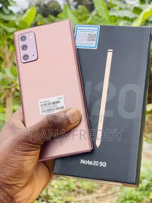 New Samsung Galaxy Note 20 5G 128 GB Bronze