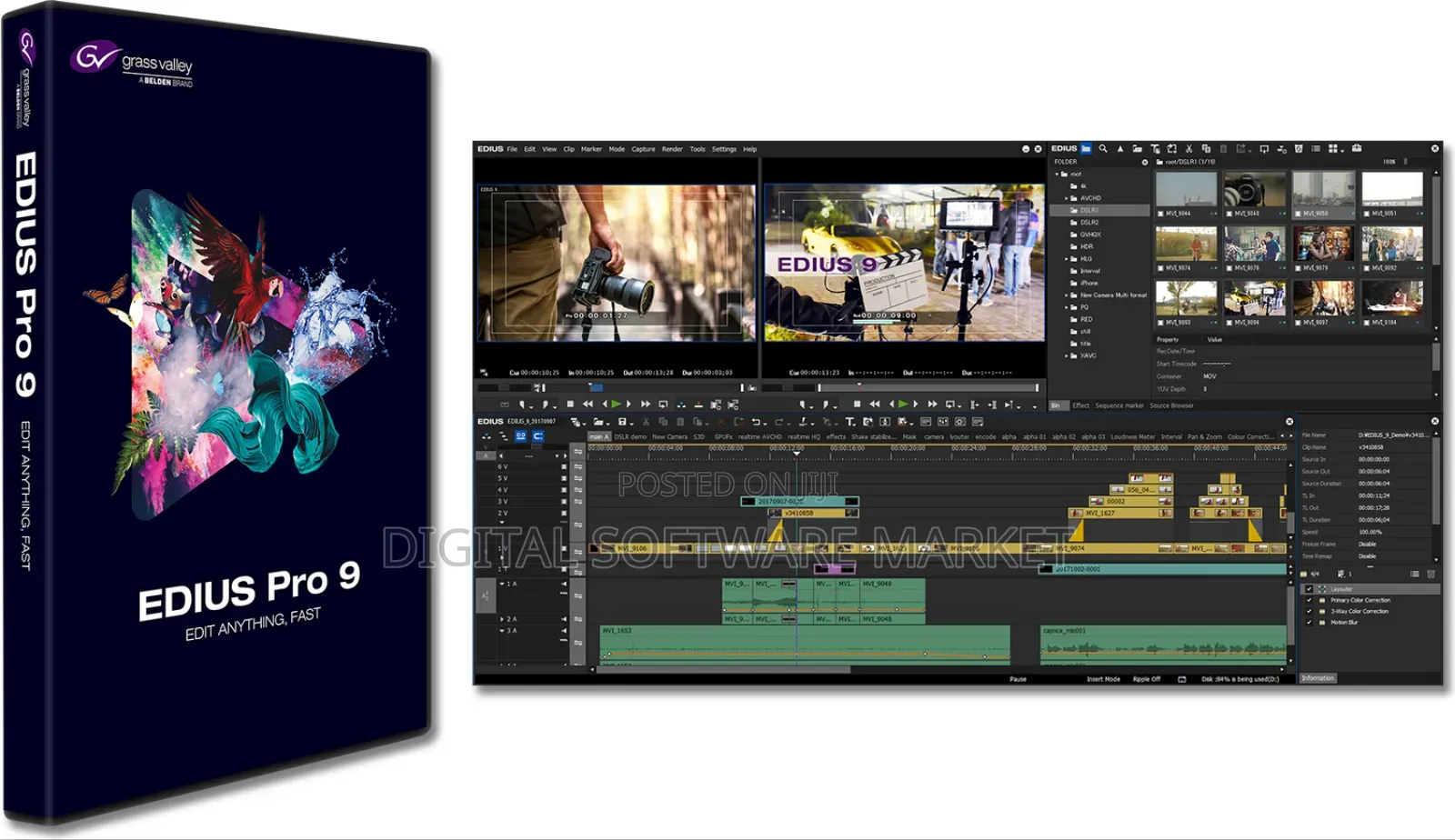 Grass Valley Edius Pro 9 Complete Version