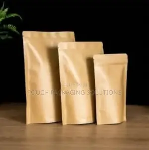 Brown Kraft Paper Pouch [Windowless]