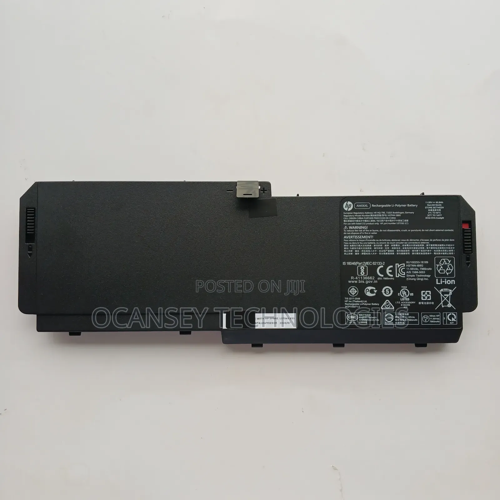 Original Hp Am06xl Battery for Zbook 17 G5 G6 1.55v 95.9wh 8310mah