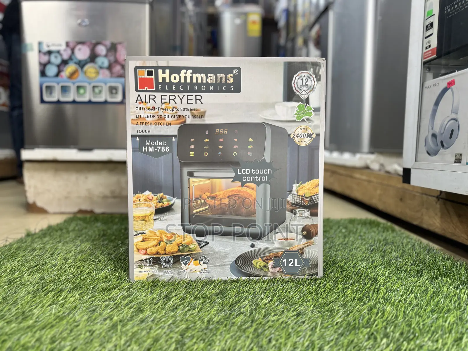 12 LTR Air Fryer With LCD Touch Control