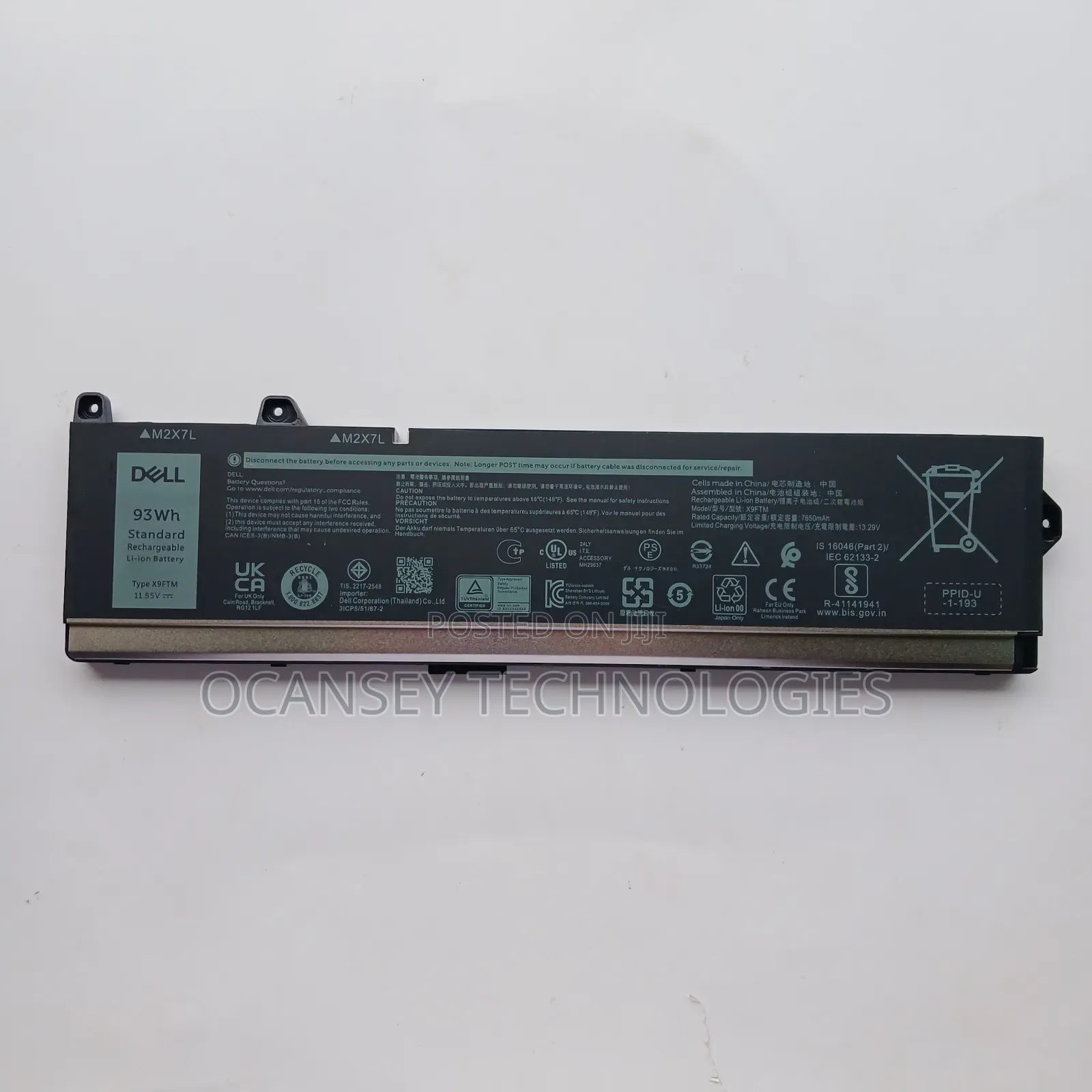Original Dell X9ftm Battery for Precision 7680 7770 7780 7670 Series