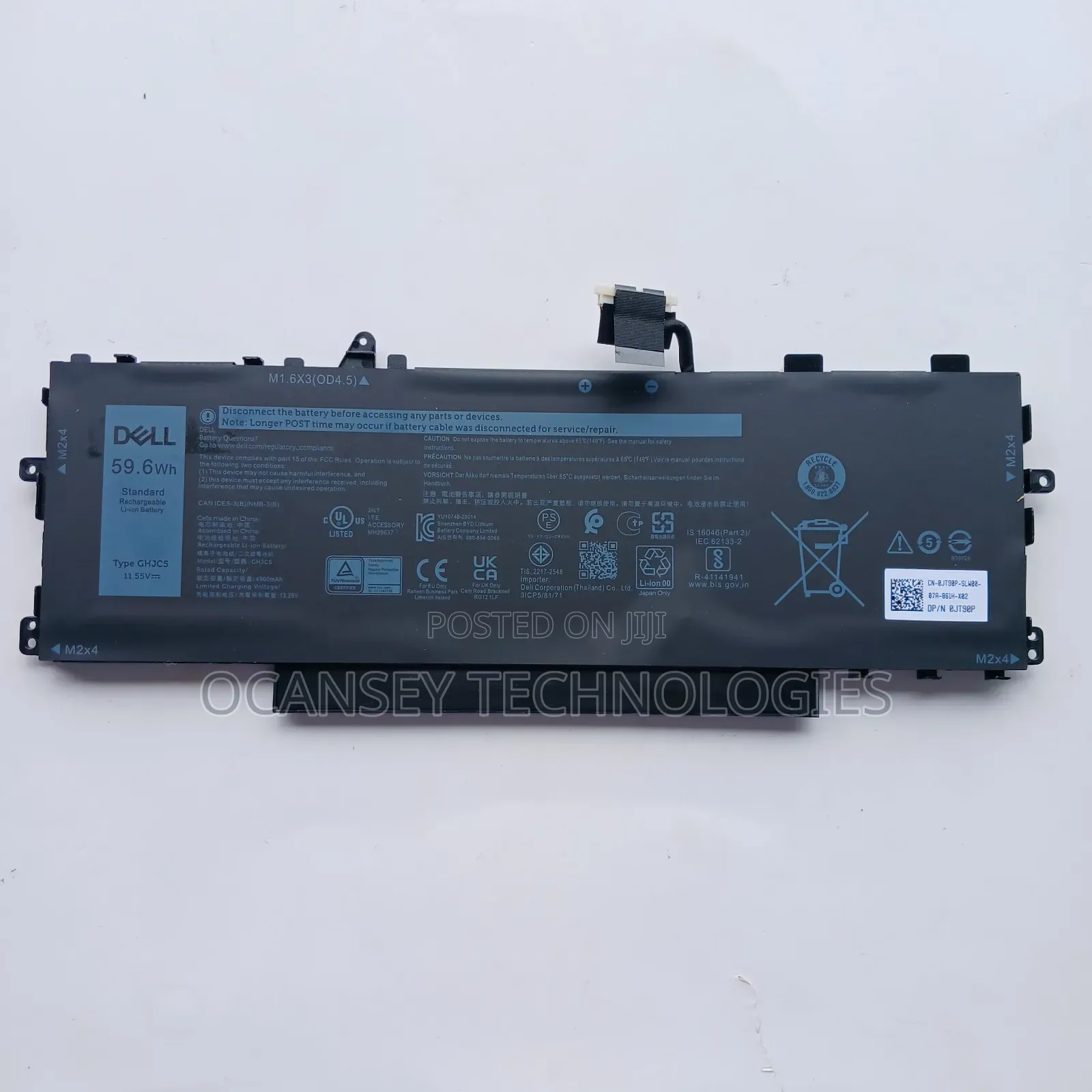 Original Dell Ghjc5 Battery For Latitude 9420 9430 / 9420 2-in-1