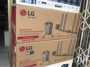 LG Home Theatre DVD System - 5.1 Channel 1000watts