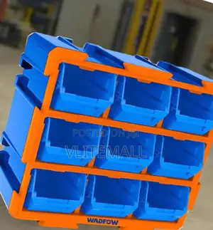 Wadfow 9 Pieces Modular Storage Tower - Wtb8330