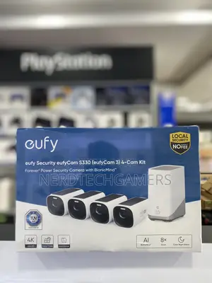 Eufy Security S330 (Eufycam 3) 4-Cam Kit,Camera Outdoor Wireless