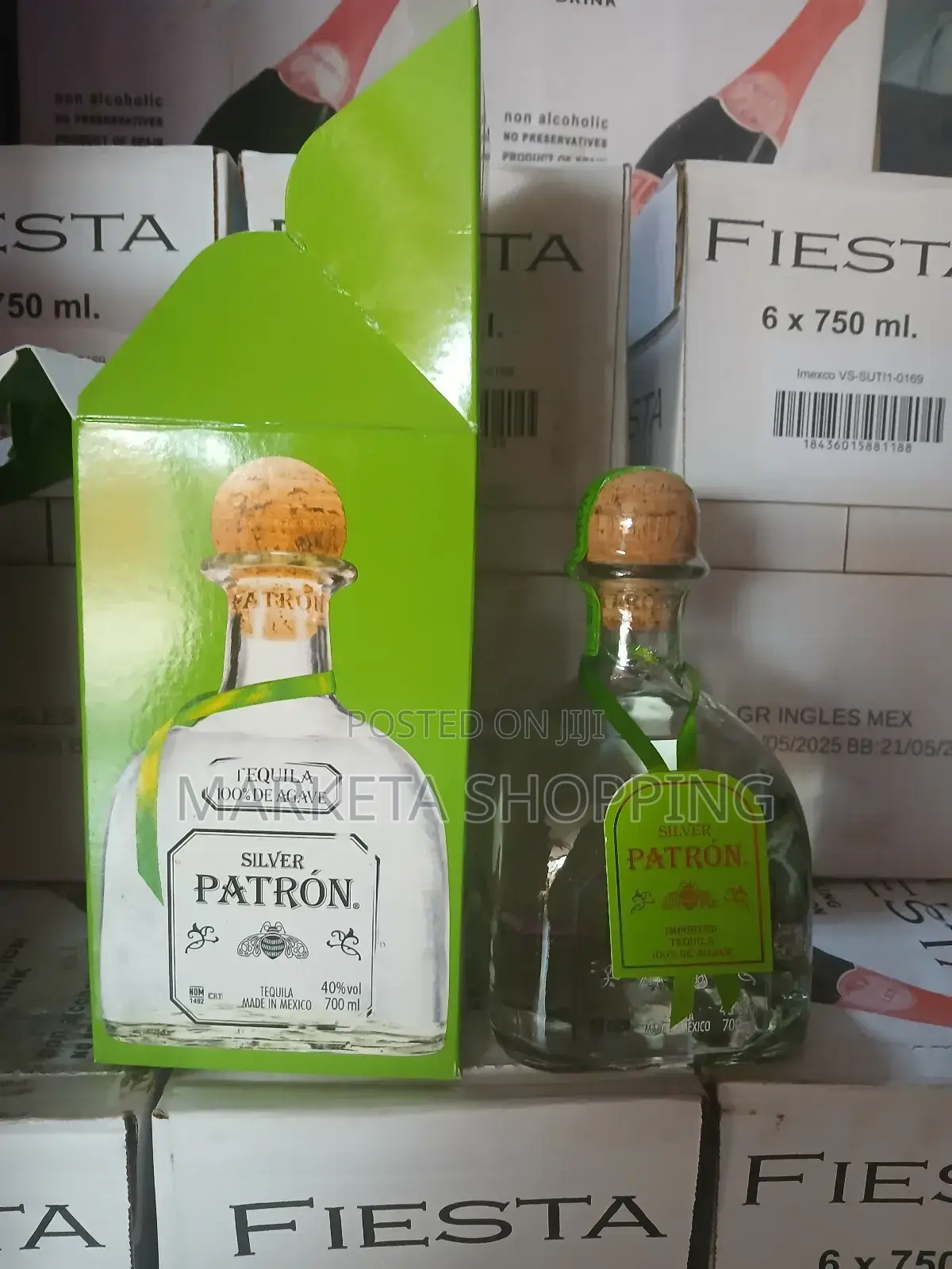 Silver Patron Tequila 700ml