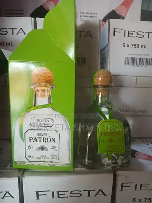 Silver Patron Tequila 700ml