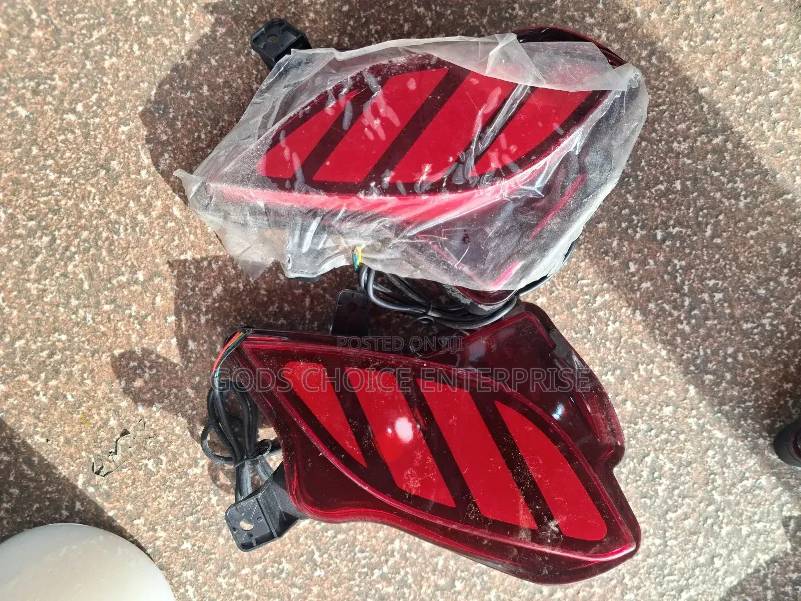 Back Bumper Reflector Highlander 2021-2023 Led