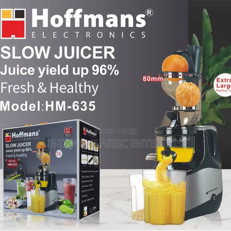 Hoffman Quality Slow Juicer 220w