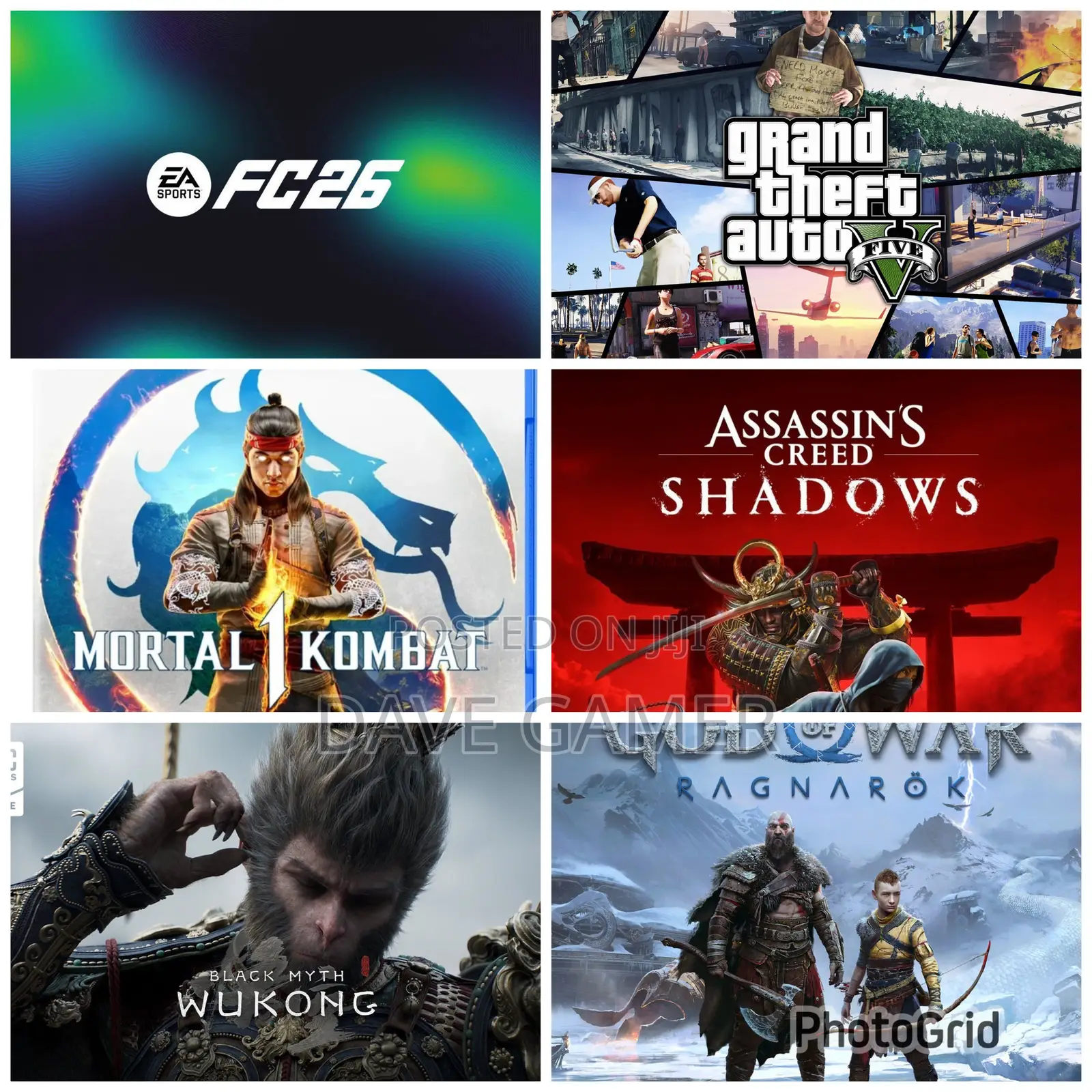Ps5 Offline Package 10 Games (Including Fc 26)