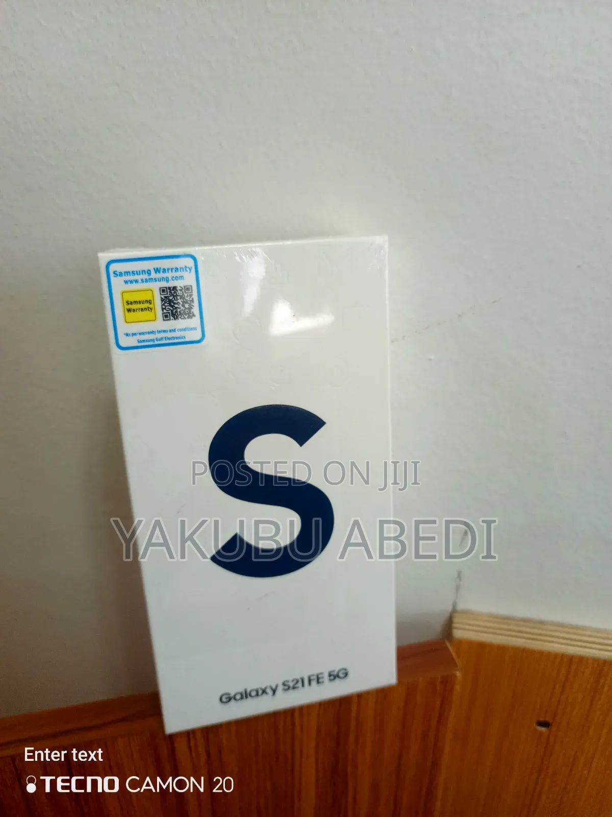 New Samsung Galaxy S21 FE 5G 128 GB Silver